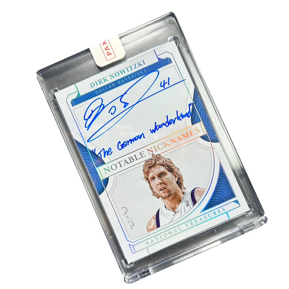 

PANINI DIY Wade Nowitzki Durant Trae Young Doncic Jokic Iverson Signature collection card bricks Basketball boy birthday present