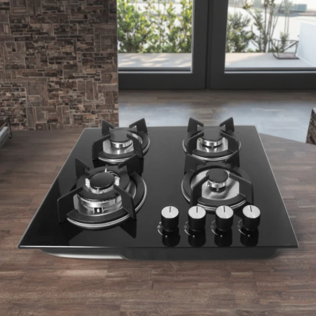 

Высококачественная китайская умная встроенная настольная газовая плита из закаленного стекла для кухни, дома