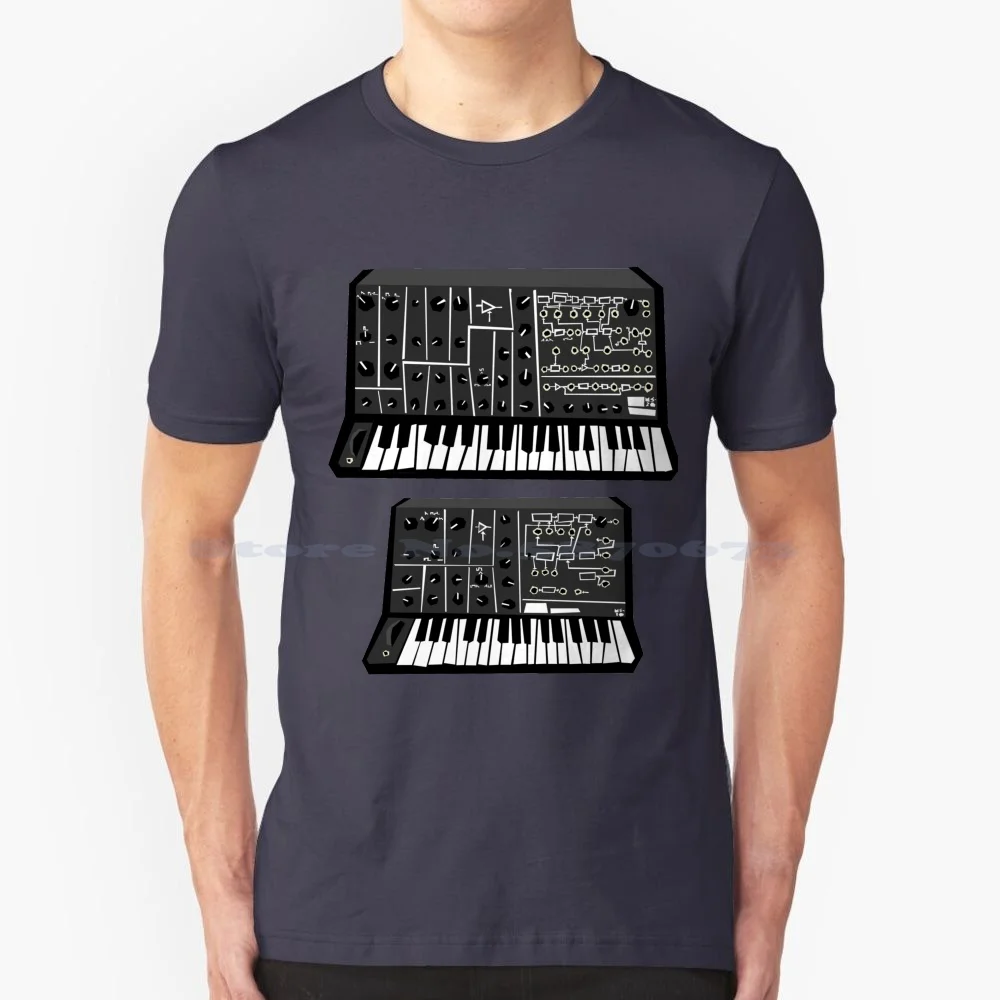 - 10 -20 T Shirt 100% Cotton Tee Synth Korg Piano Keyboard Music Dance Techno Rave Acid Studio Instrument Bass Analog