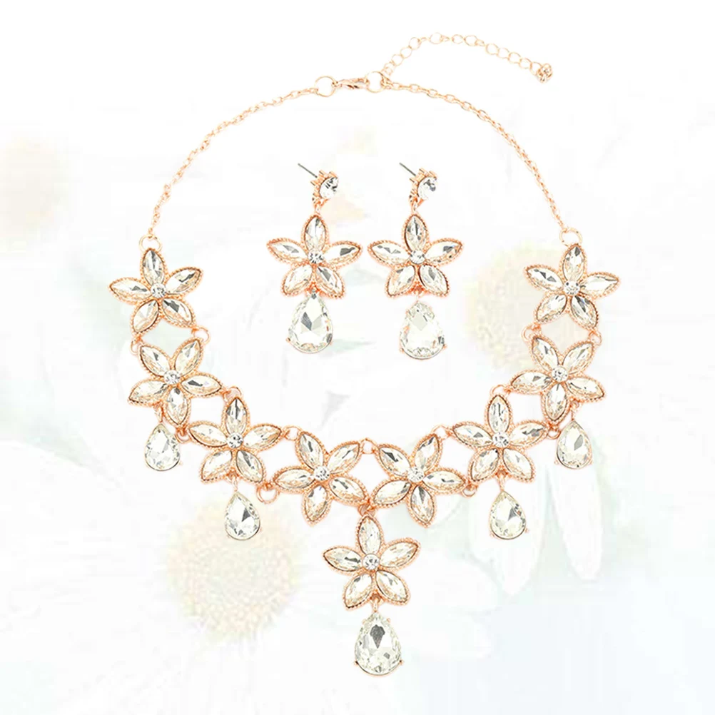 

Pentagram Pendant Necklace Fashionable Jewelry Set European and American Stylish