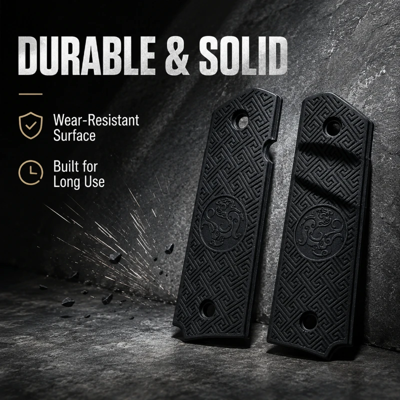 2 Pack Matte Black Pattern Engraved Decor Slabs Fine Embossed Craft Multipurpose Model Custom Handmade Ornament Fittings