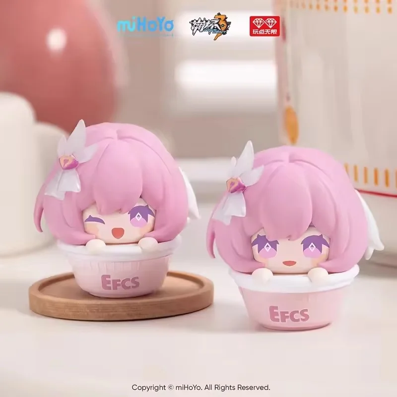 Original Honkai Impact 3 Mini V2 Series Blind Box Su Elysia Eden Aponia Kosma Hua Griseo Model Figure Custom Desktop Gift Toy