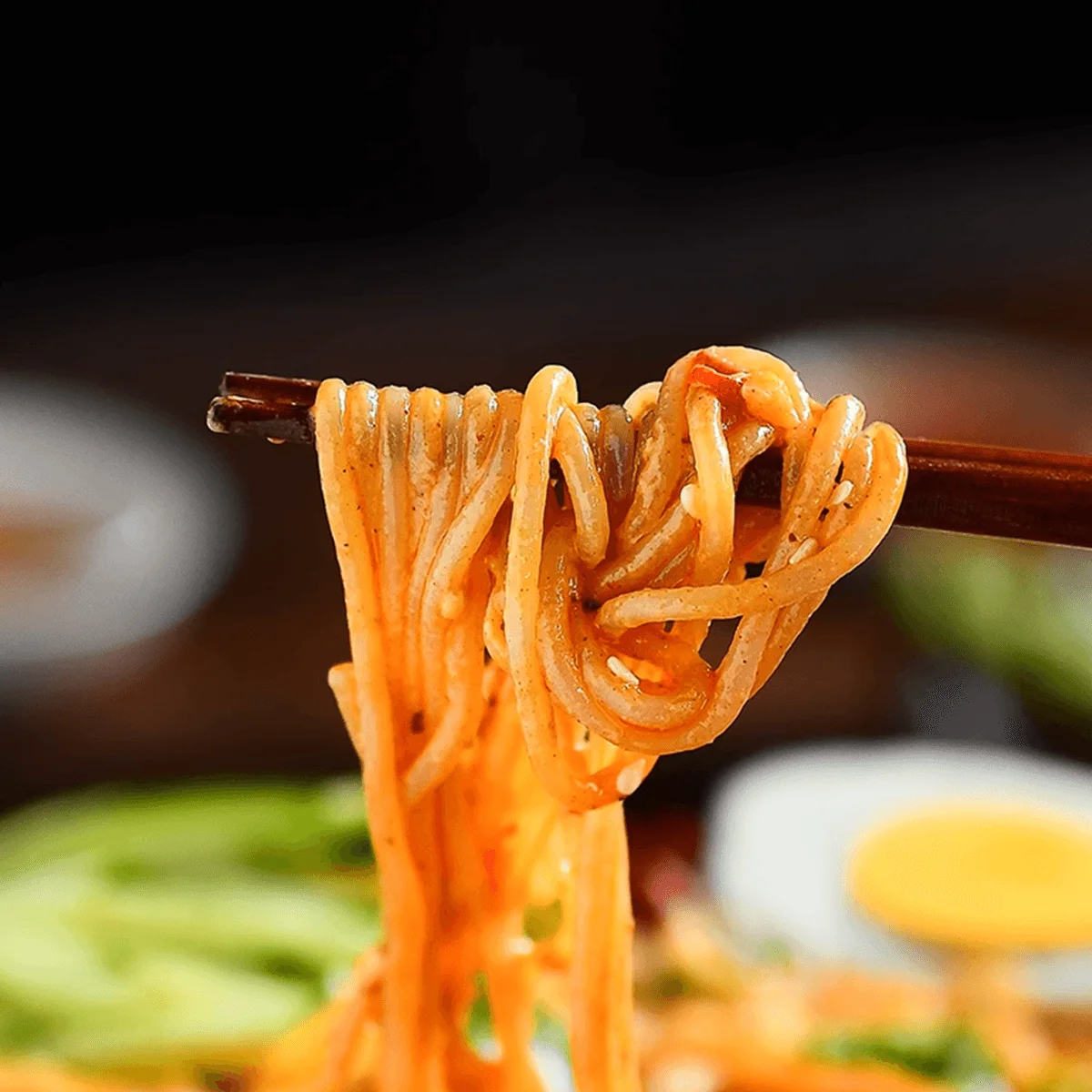 [10Packs] JISHIMIAOPIN Sesame Paste Cold Noodles 10.93 oz*10Packs