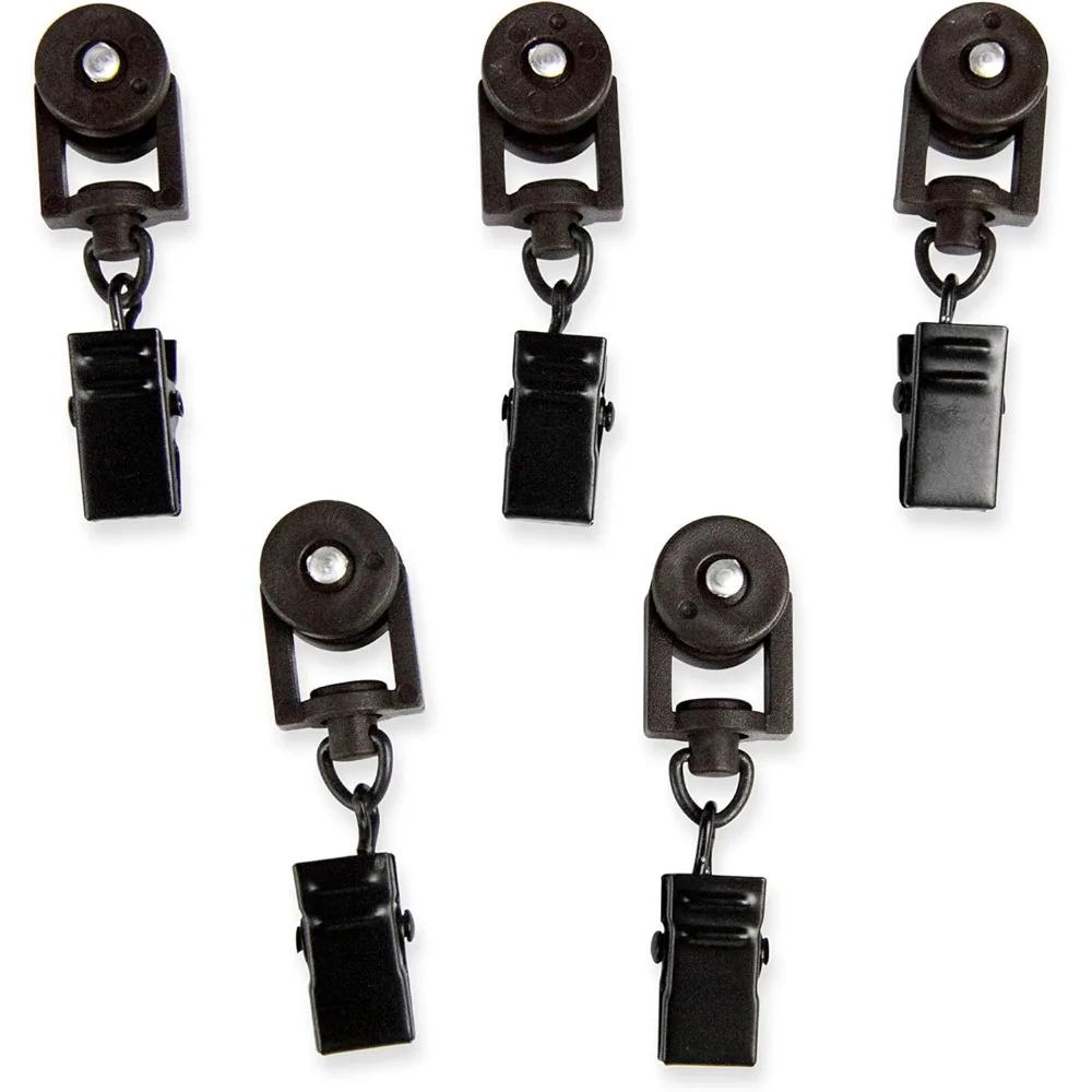 قضيب ستارة ترافيرس لاسلكي من خليط معدني، 48-86 بوصة، لمسة نهائية سوداء #5