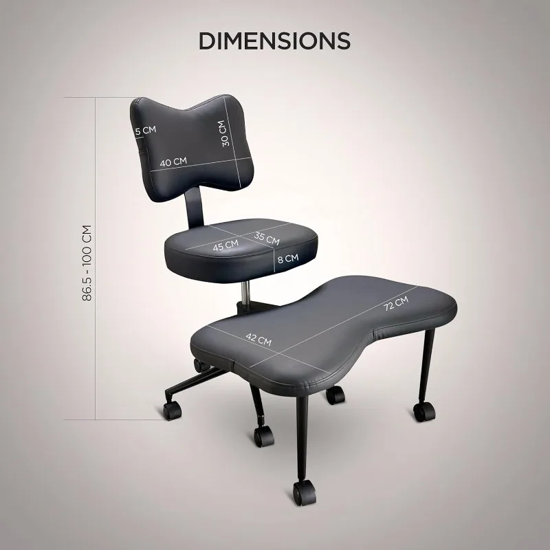 Meditation Chair ADHD Office Chair Cross Legged Desk Chair to do Fidget and Yoga