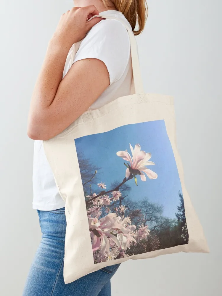 

Star Magnolia Tote Bag sac pour femme Women bags shopping trolley bag bags woman 2025