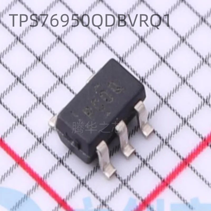 

10PCS New TPS76950QDBVRQ1 Package SOT23-5 Silkscreen PCOI Linear Voltage Regulator Chip 5V 100m