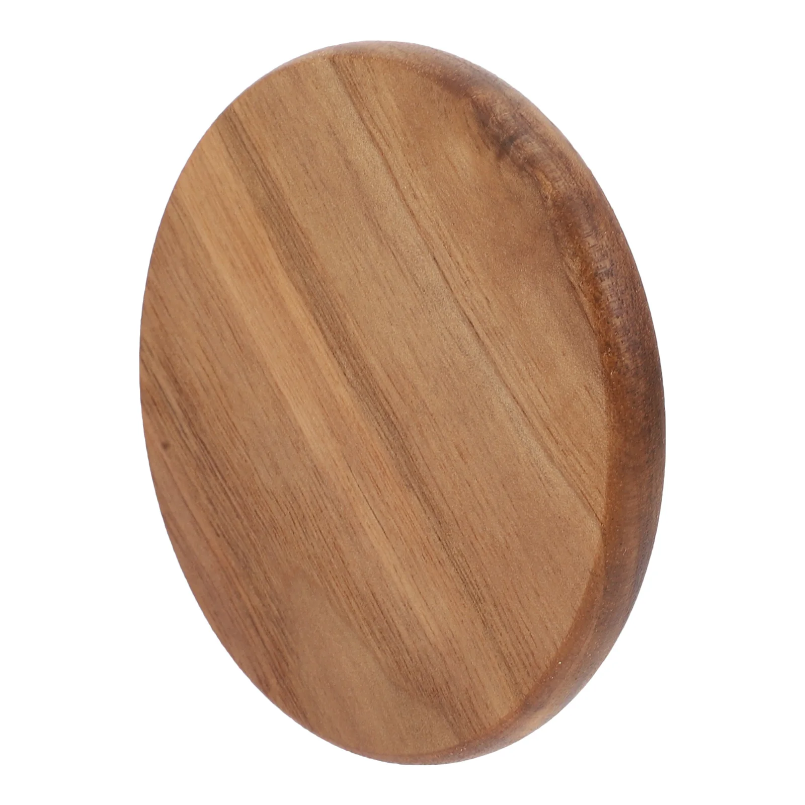 

Solid Wood Coaster Pack 4 Pieces Premium Wood Cup Pad Anti-Skid Heat-Proof Mat for Table Protection Decorative Geometric Design