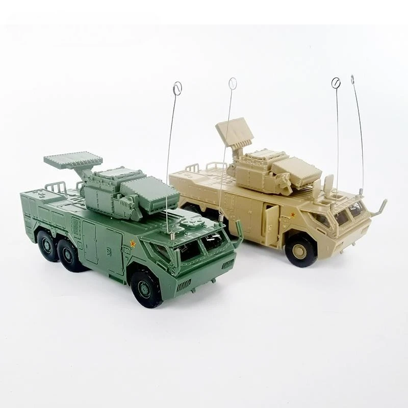 4D 1/72 نموذج Hongqi-17A نظام صواريخ الدفاع الجوي لعبة عسكرية سيارة دخول مستوى الغراء الحرة لعبة التجميع السريع #4