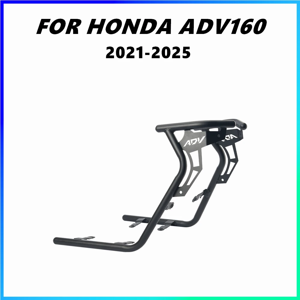 

For Honda ADV160 motorcycle carbon steel bumper 2021-2025modified accessories body anti fall safety bumper anti-collision bumper