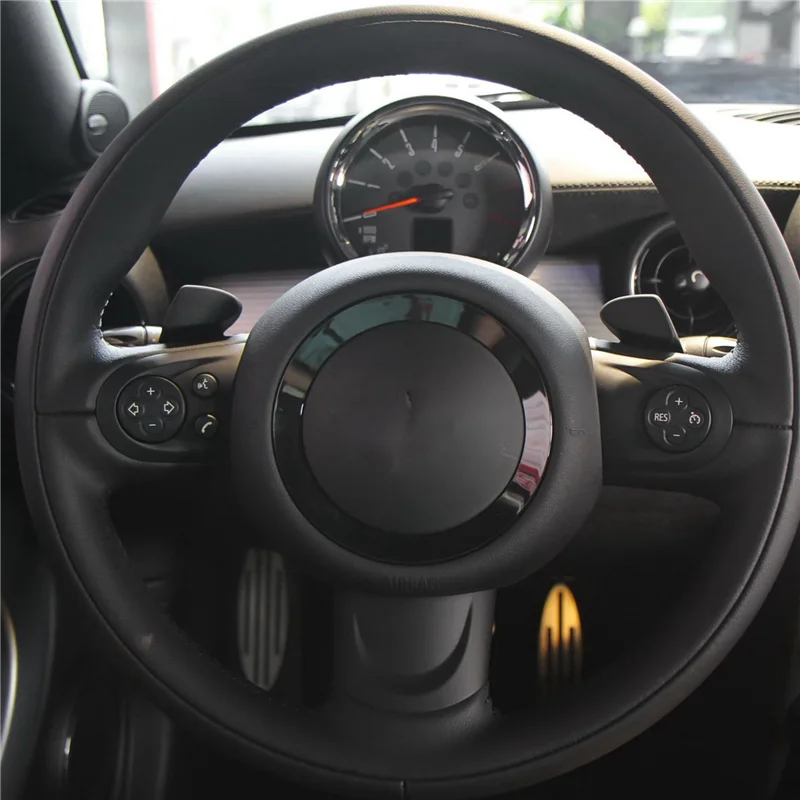 

Unusual For BMW MINI Cooper R55 R56 R57 R58 R59 R60 R61 Car Steering Wheel Control Switch Trim Cover Replacement Accessories