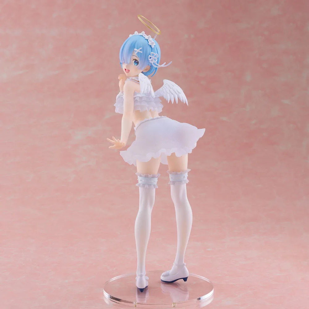 IN Stock Original Taito Precious Figure Rem Pretty Tenshi Ver. Re:life In A Different World From Zero 23Cm Anime Model Toys