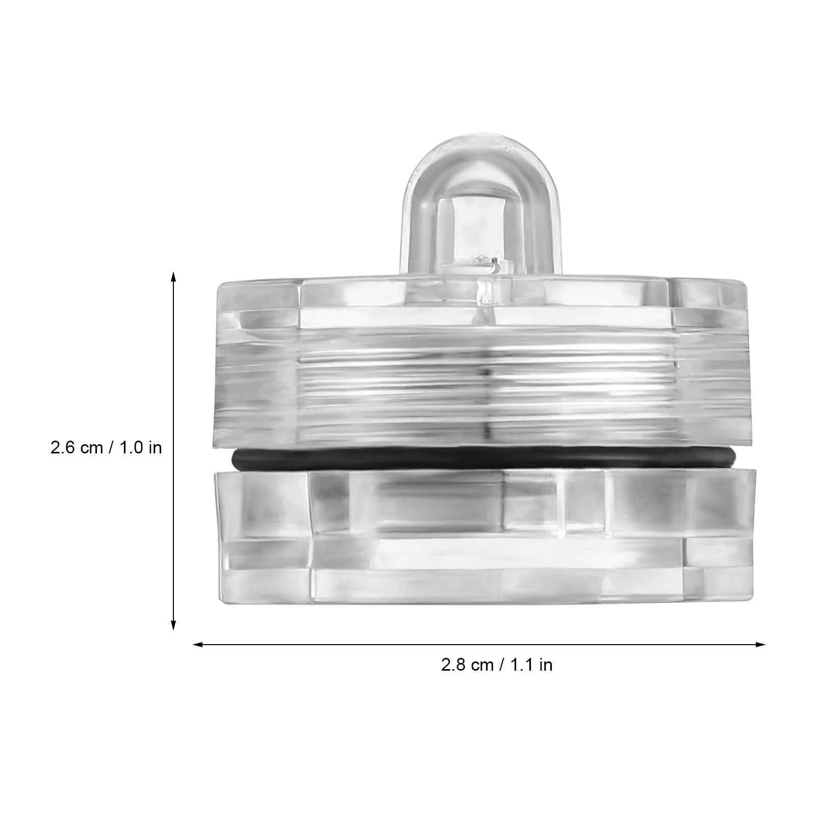 Velas LED sumergibles operadas, luces de té parpadeantes para decoración de mesa de café y Bar, luces de té sumergibles, 12 Uds.