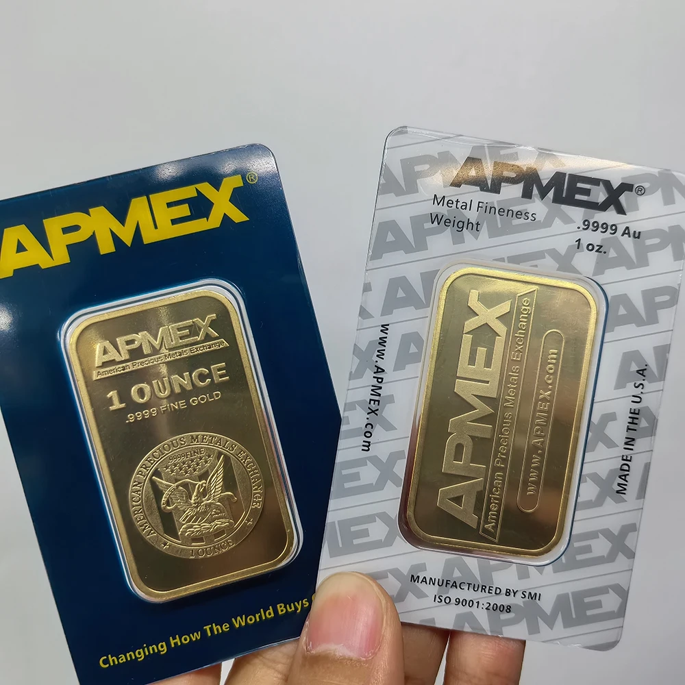 

Hot Selling Metal Crafts Switzerland Gold & Silver Plated Bar Copper Commemorative Bar Non-Magnetic Souvenir Gift For Home Decor