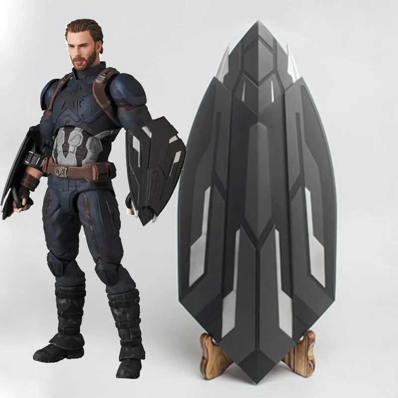 

Captain America Cosplay Shield Avengers Infinity War Wakanda Captain America Claw Shield Props Halloween With Sound And Light