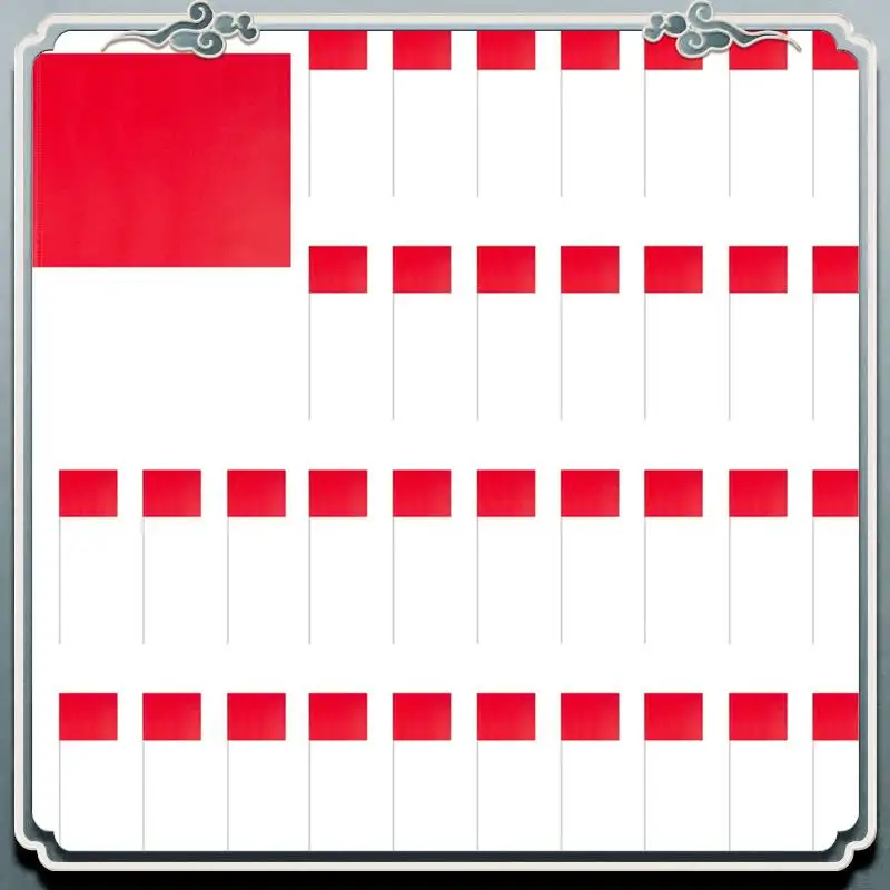 AC76-500Pack Marking Flags, Red Yard Flags 15X4x5inch, Marker Flags, Lawn Flags Markers, Irrigation Flags, Landscape Flags