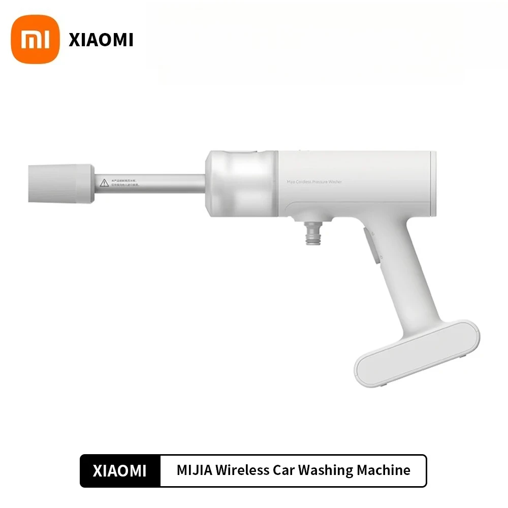 

Xiaomi Wireless Car Washing Machine Home 2.4 MPa High Pressure Sprayer Sprinkler Cleaner Foam Generator Cleaning Care Car