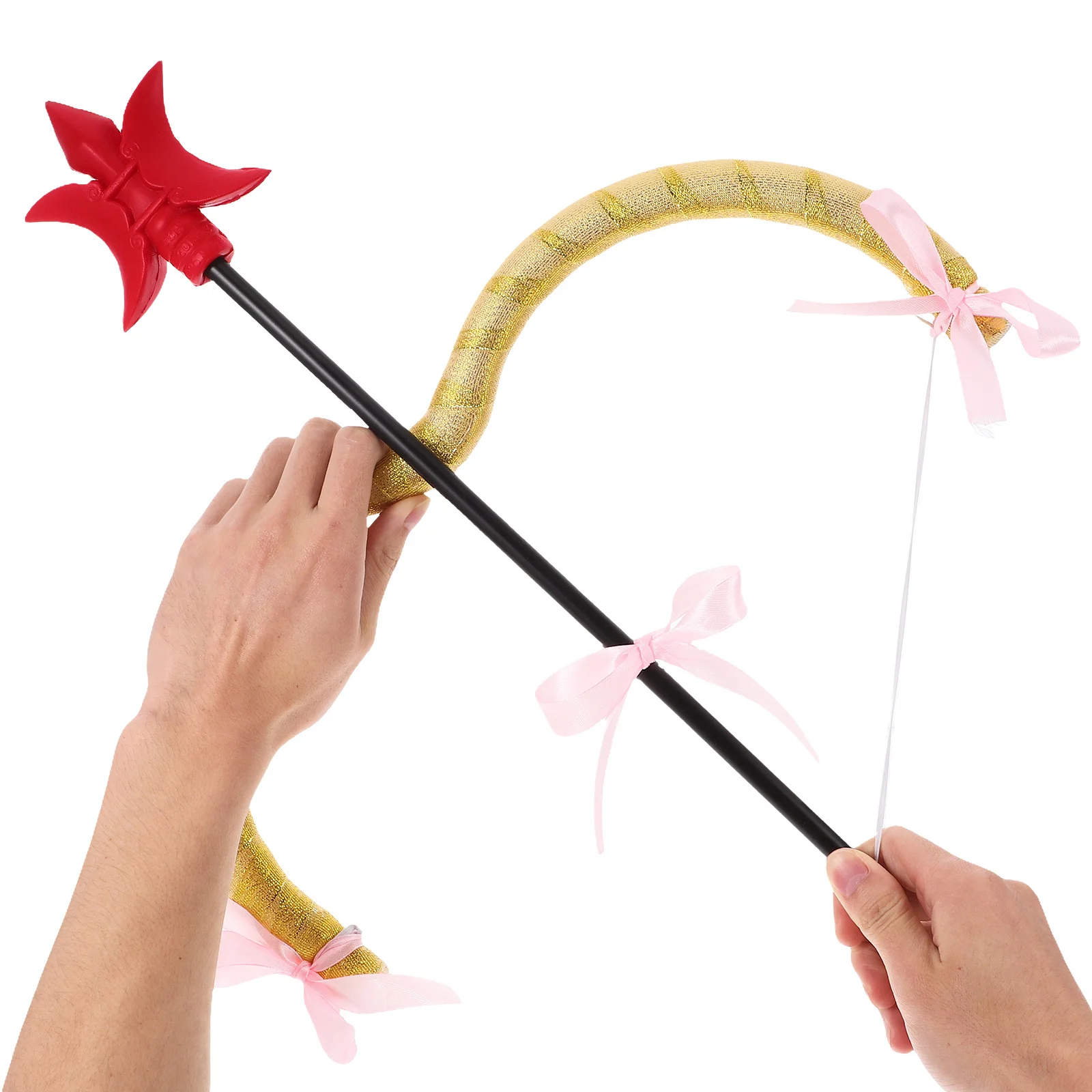 Leuke Cupido kostuumaccessoireset Valentijn Party Decor Bow Arrow Kit Lichtgewicht fotorekwisieten voor dames en kinderen