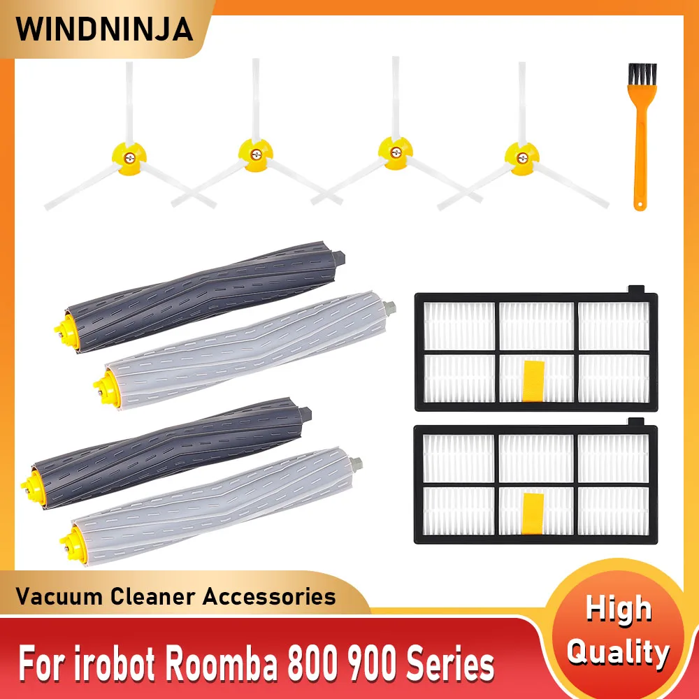 Vacuum Accessories For iRobot Roomba 800 900 Series 865 870 875 880 890 960 966 980 990 Robot Side Main Brush Hepa Filter Parts