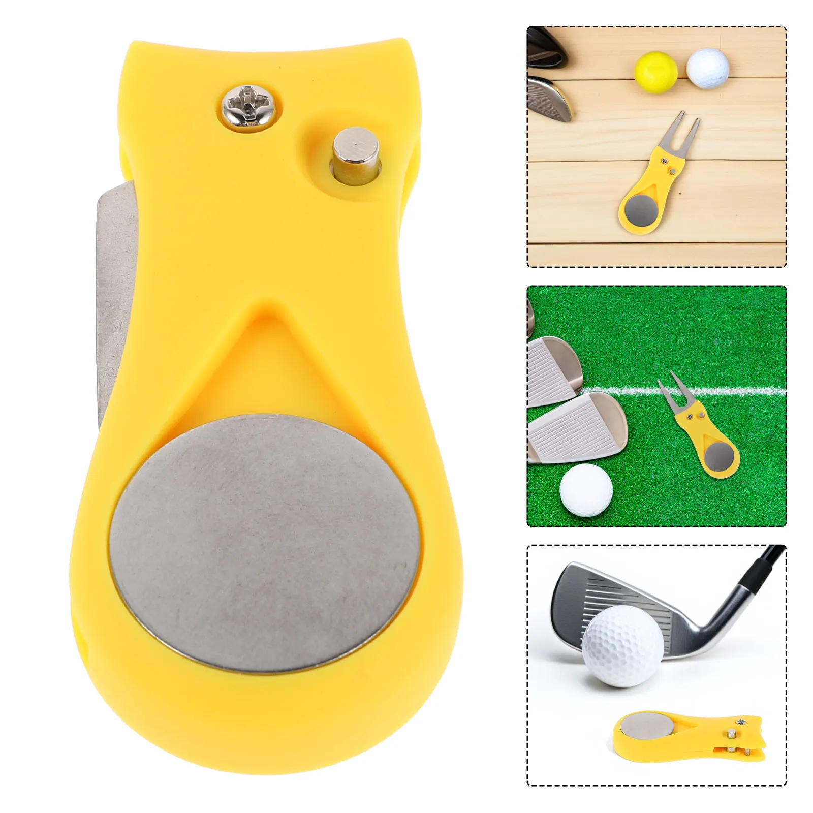 

Stylish Foldable Metal Turf Green Maintenance Portable Accessories Lightweight Durable For All Courses Divot Tool Golf Green