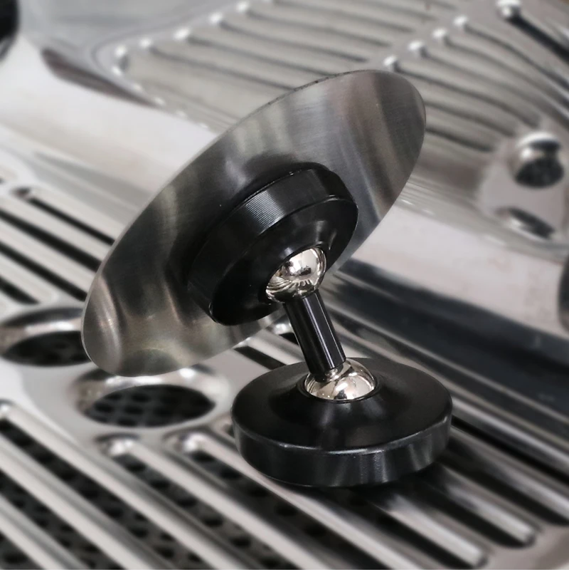 Kaffee-Extraktionsspiegel, magnetischer Espresso-Shot-Spiegel, Edelstahl 360° ° Einstellbar für bodenlose Siebträger-Barista-Werkzeuge – Detail 7