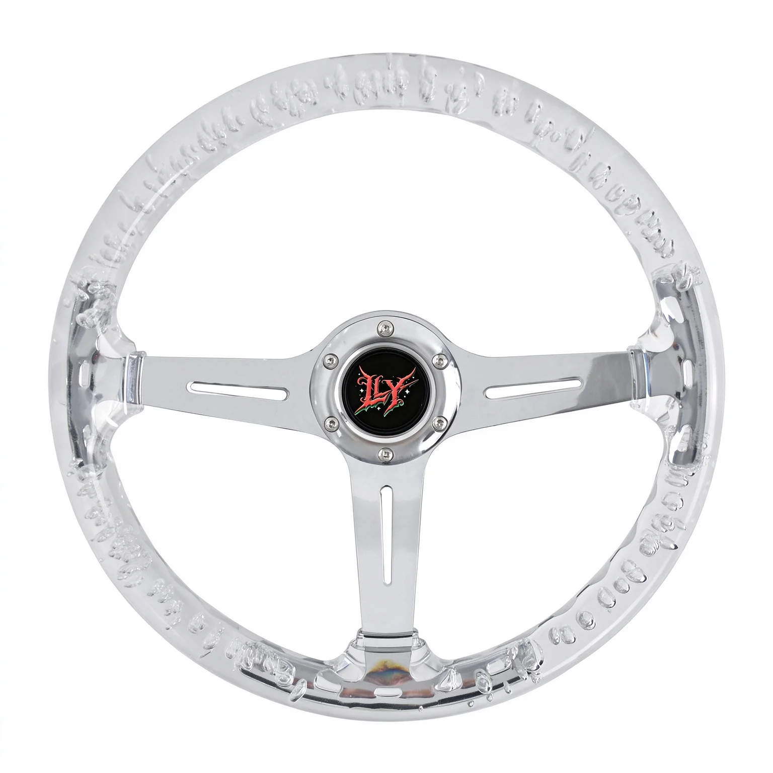 ly-volante-da-corsa-universale-in-acrilico-trasparente-a-bolle-da-14-pollici-volante-sportivo-jdm-drift-a-3-razze-con-piatto-profondo-in-alluminio