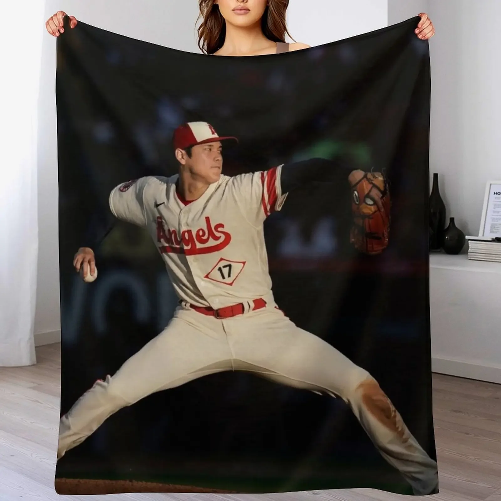 

New Shohei Ohtani Throw Blanket Luxury Throw Decorative Beds cosplay anime Blankets