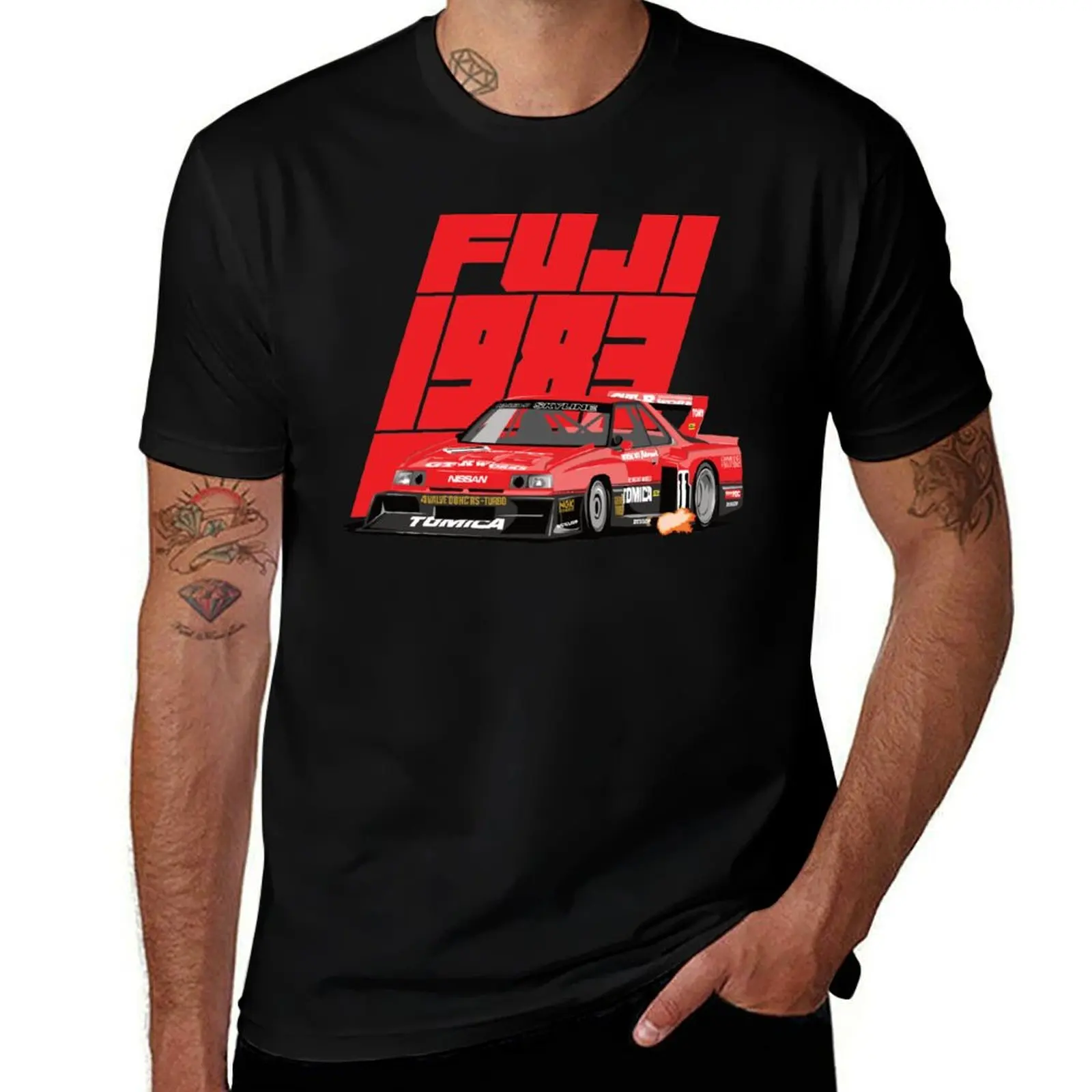 

Nissan Skyline GTR R30 T-Shirt clothes anime t shirts summer 2025 boys animal print outfits for men