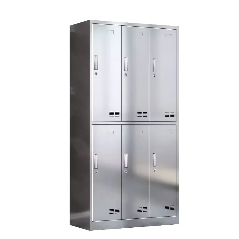 Staff dormitory lockers, canteen multi-door moisture-proof rust-proof tableware cabinets