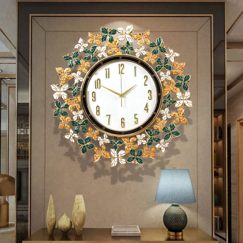 Antique Modern Wall Clocks Home Decor Design Retro Mechanism Hall Wall Clock Unusual Special Reloj De Pared Digital Home Design