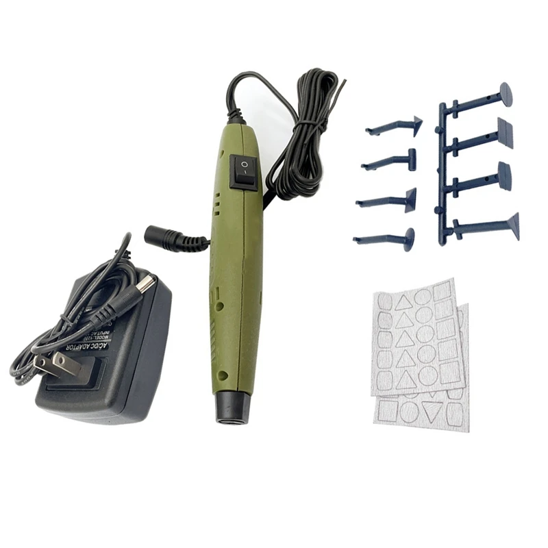 ABKD Hand-Held Grinder Tools Hand-Held Model Polishing Reciprocating Sander Grinder Machine Groove Grinding Tools US Plug