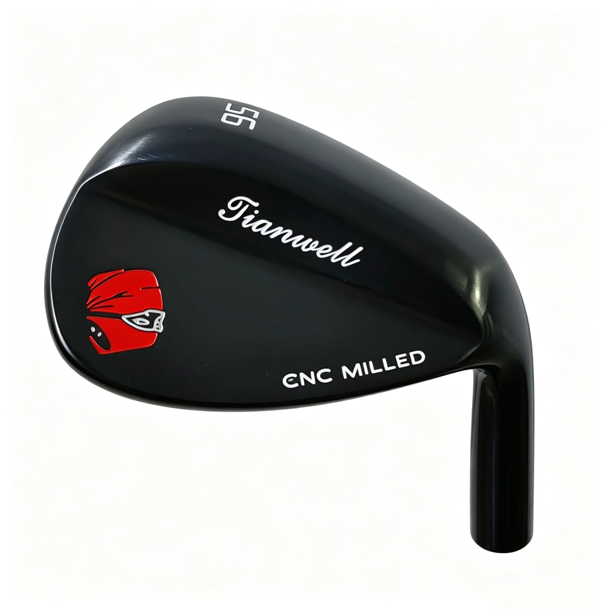 Tianwell Golf Wedges Black Forged 48 50 52 54 56 58 60 degree Classic CNC Large Face For Men's Golf Wedges Only Head no Shafts