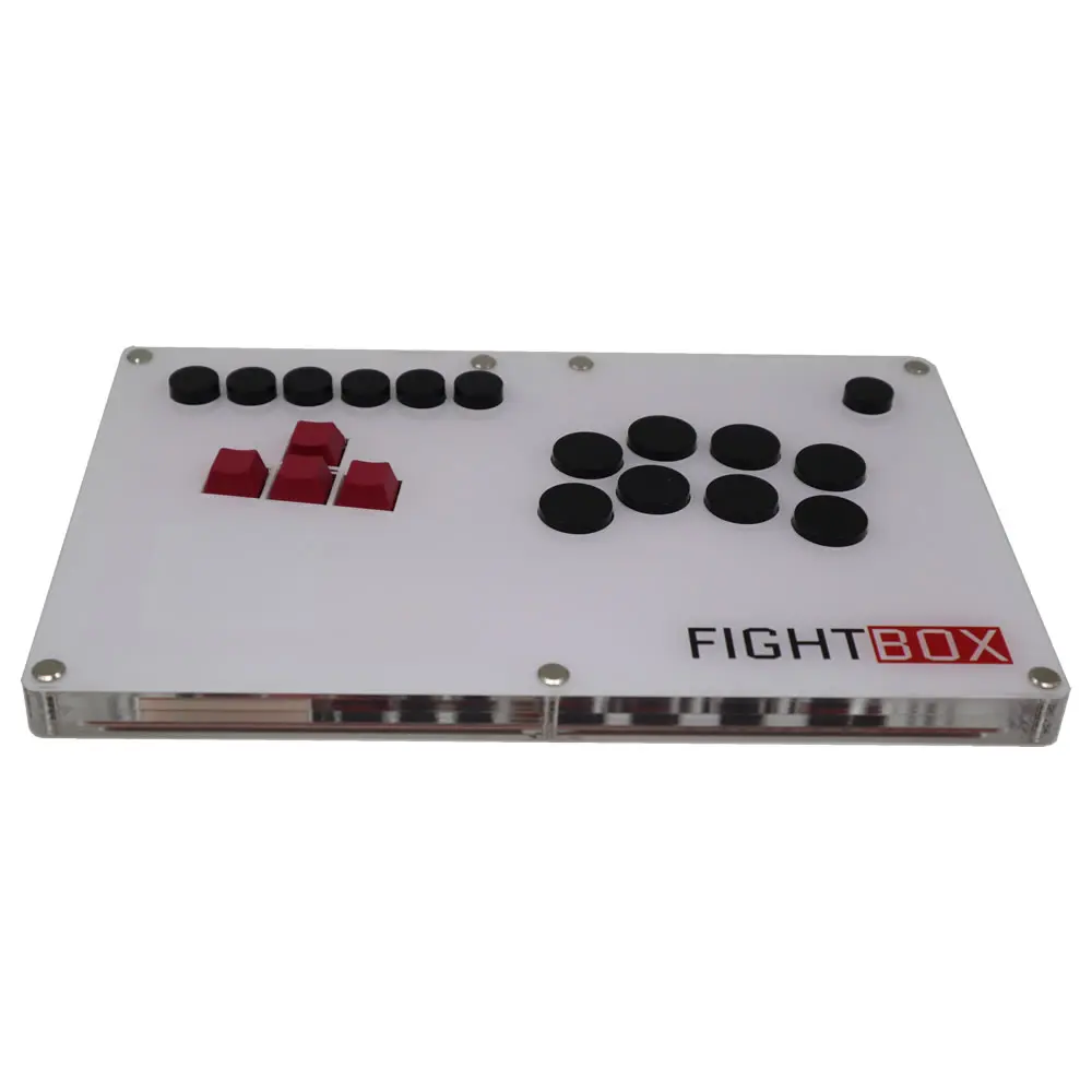 B6 Ultra-Thin Keyboard Button Mixbox Style Hitbox Arcade Joystick Fightbox Fight Stick Game Controller For PC Hot-Swap Cherry MX