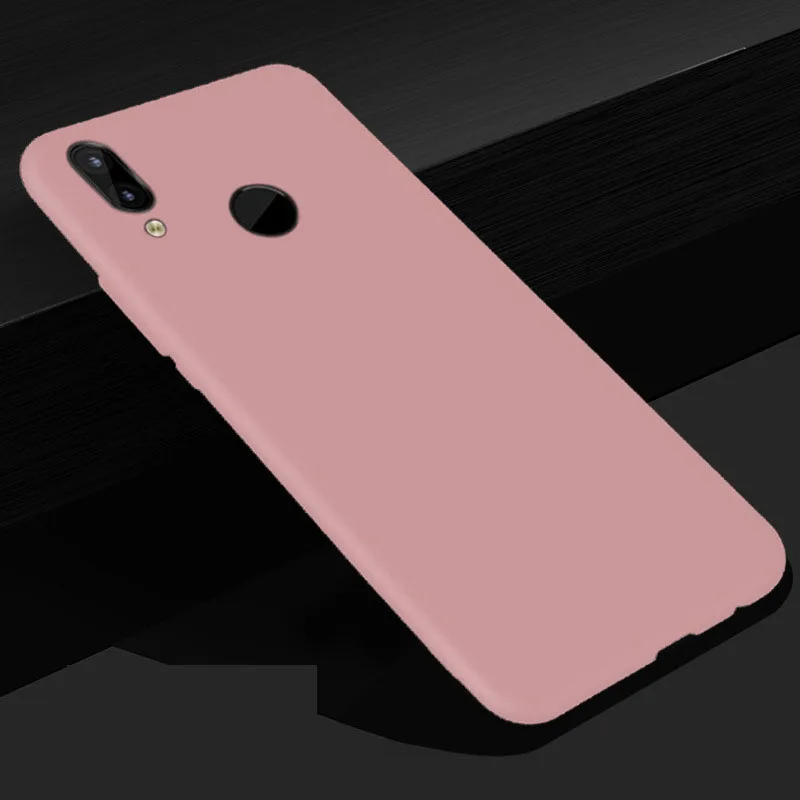 For Huawei Y9 2019 Case 6.5 inch Soft Silicone Matte Cover Phone Case For Huawei Y9 2019 / Enjoy 9 Plus Case JKM-LX3 JKM-LX1