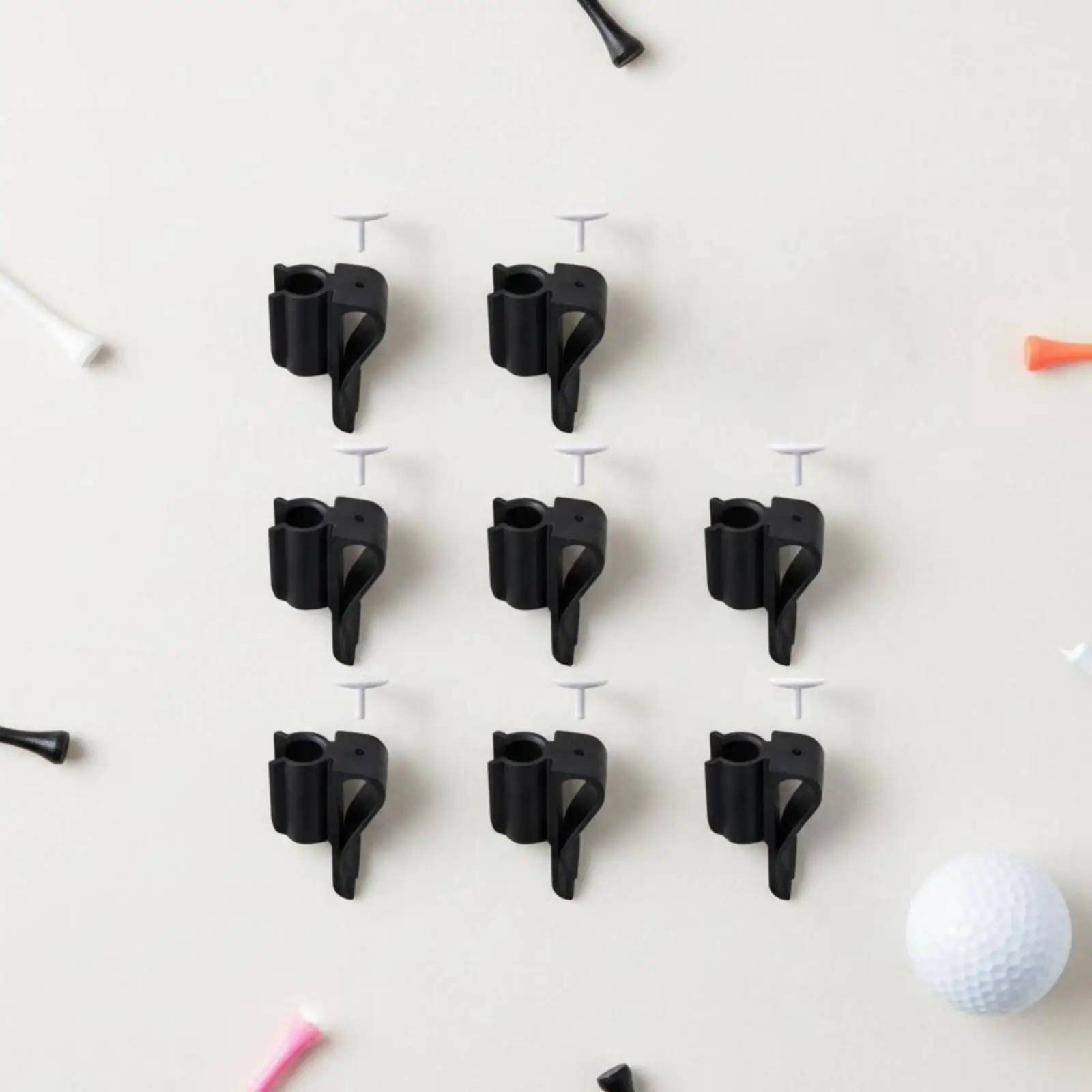 Golf Club Clip Convenient Access Golf Shaft Plastic Grip Club Organizer for Golf Sport Accessories view 2