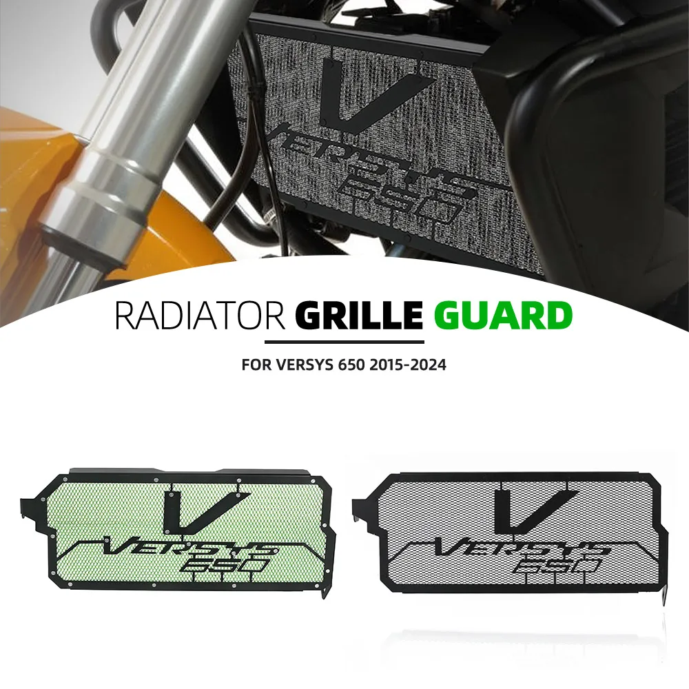 

FOR Kawasaki Versys 650 2015 2016 2017 2018 2019 2020 2021 2022 2023 2024 Radiator Guard Cover Grill Fuel Tank Cooler Protection