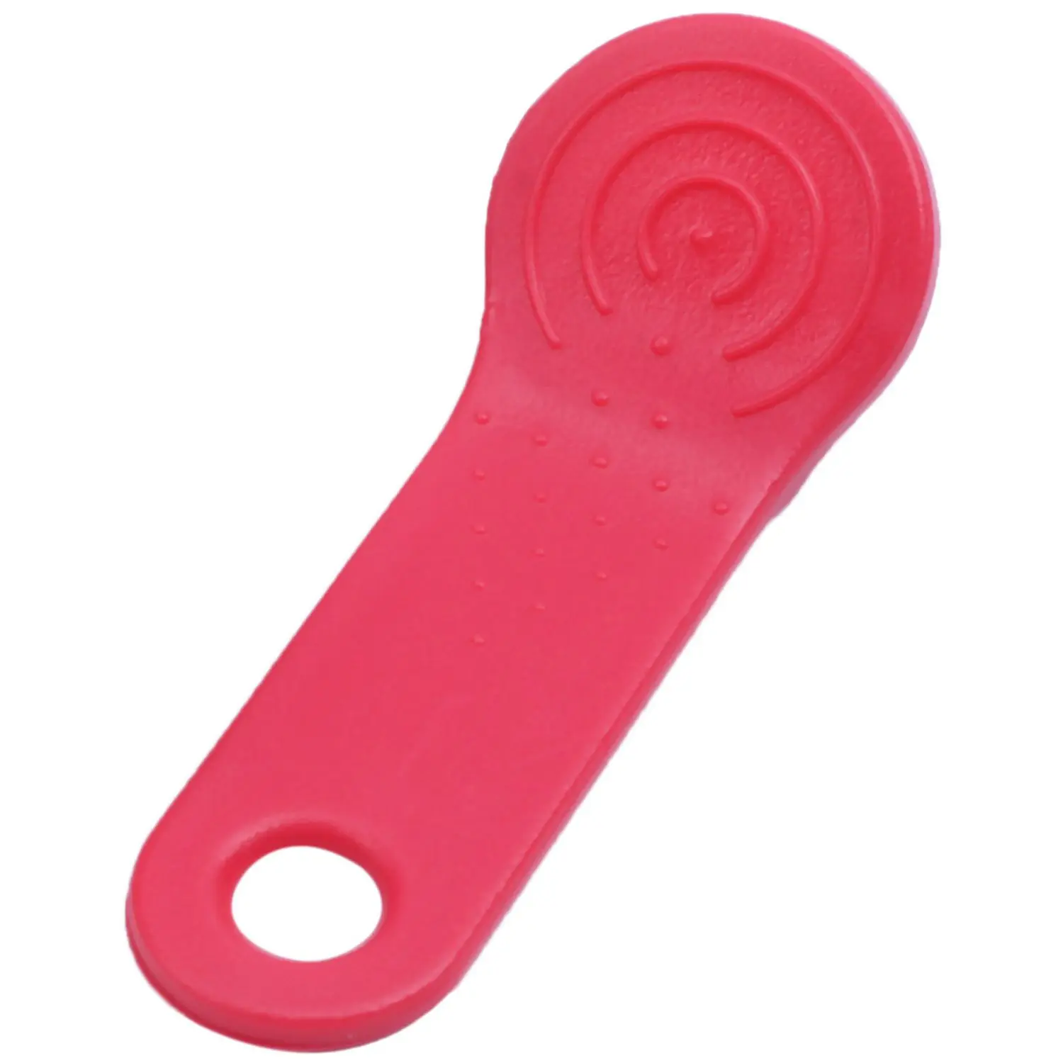 DS1990A-F5 TM Card, iButton Tag, montado na parede, vermelho, 10pcs