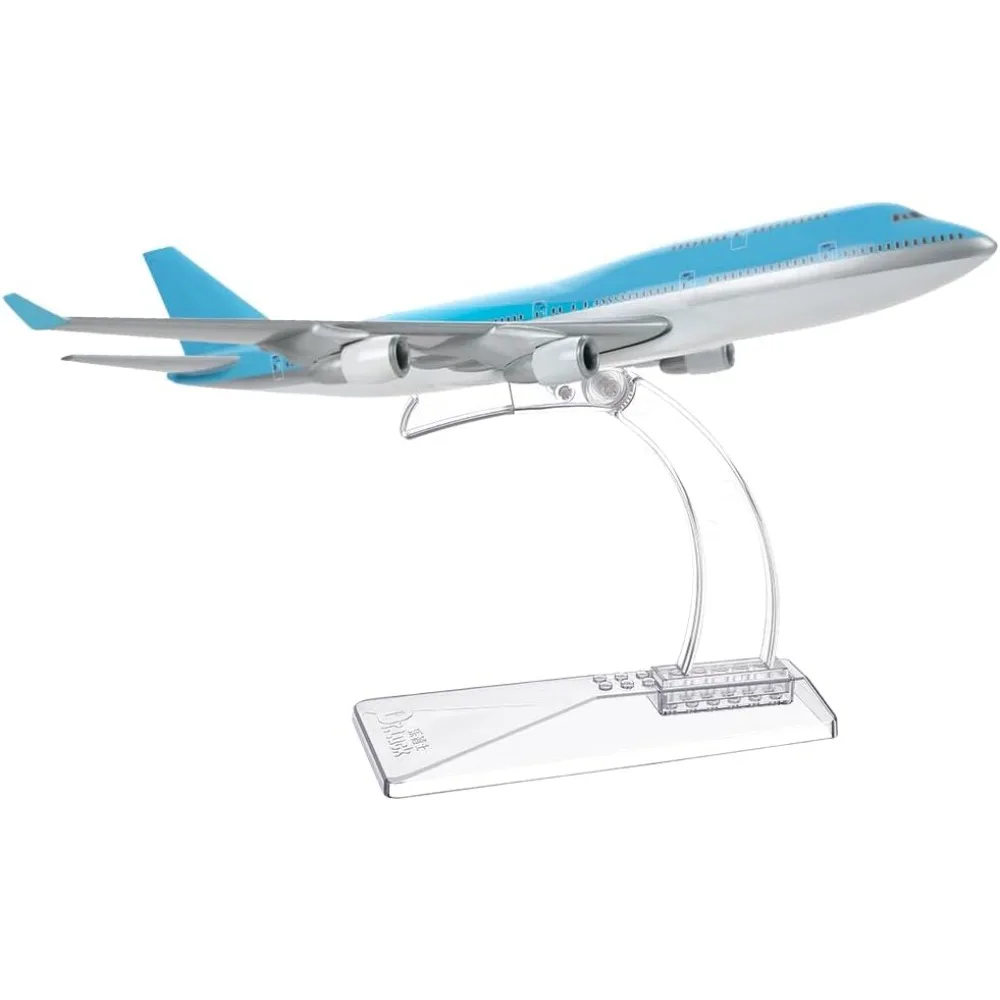 Acrílico Display Stand para avião modelo, aeronaves claras, suporte destacável, 3.1x6.6x6.8"