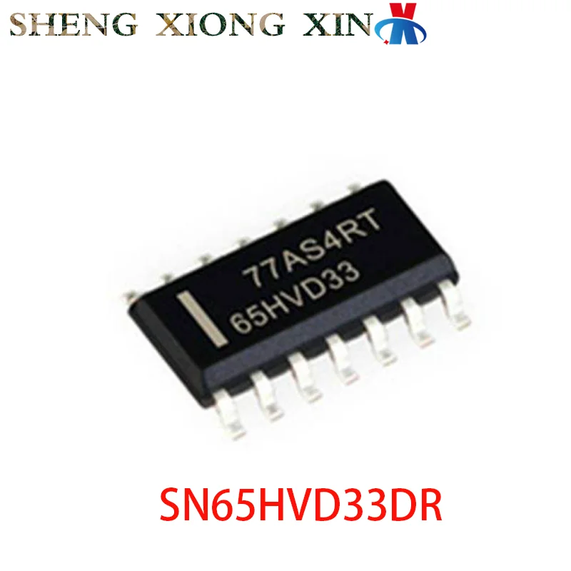 10pcs/lot 100% NEW SN65HVD33DR 14-SOIC Transceiver SN65HVD33 65HVD33 Integrated Circuit