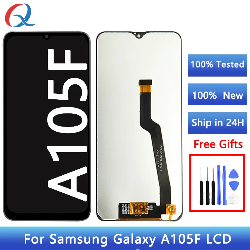 Mobile phone lcds for Samsung galaxy A10 A105f lcd for Galaxy A105F screen replacement Pantalla for Samsung a10 display