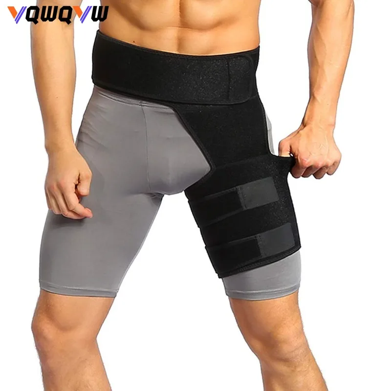 

1Pcs Fitness Leg Guards Wholesale in Stock Protective Gear,Anti Muscle Strain,Hip Protection,Groin Anti Strain Exercise