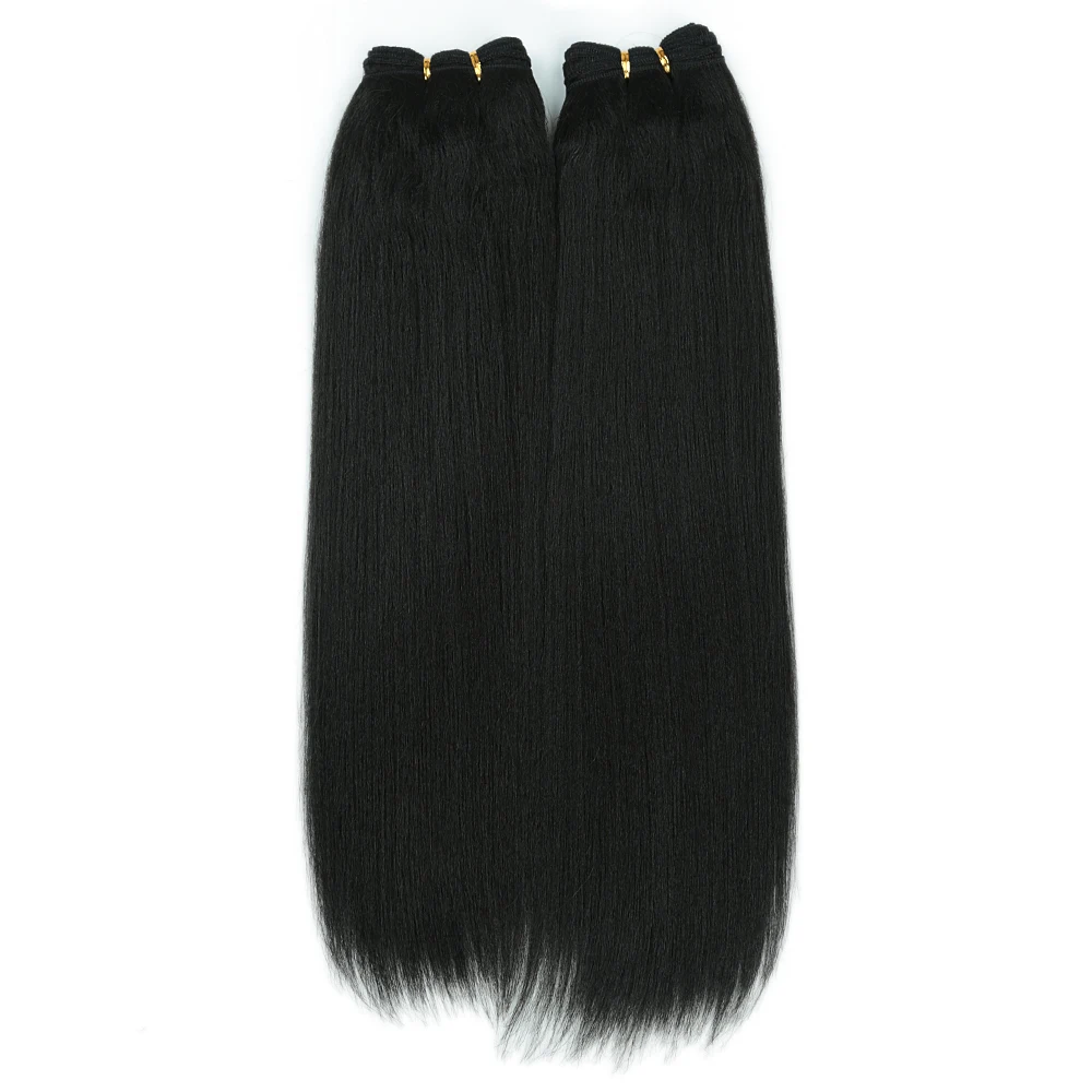 Alibaby 18 العظام الاصطناعية وصلات شعر مستقيمة أومبير حزم شعر أشقر الشعر الطويل 24 بوصة مستقيم الشعر كامل حتى النهاية #2