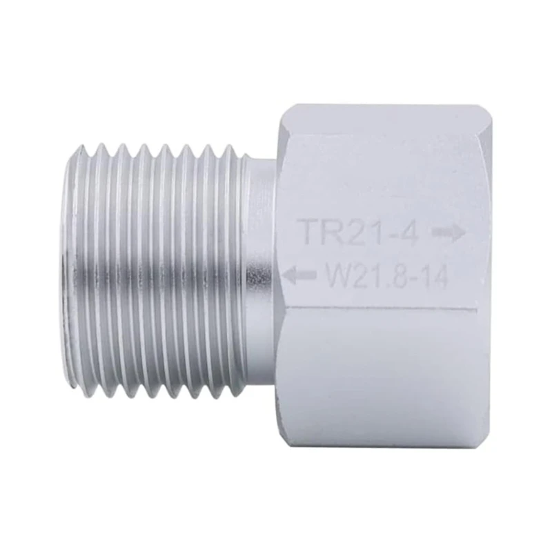 

Durable Adapter TR21.4 to W21.8 Adapter Portable Adapter Metal Material Aquarium Regulator Perfect for Carbonated Drinks