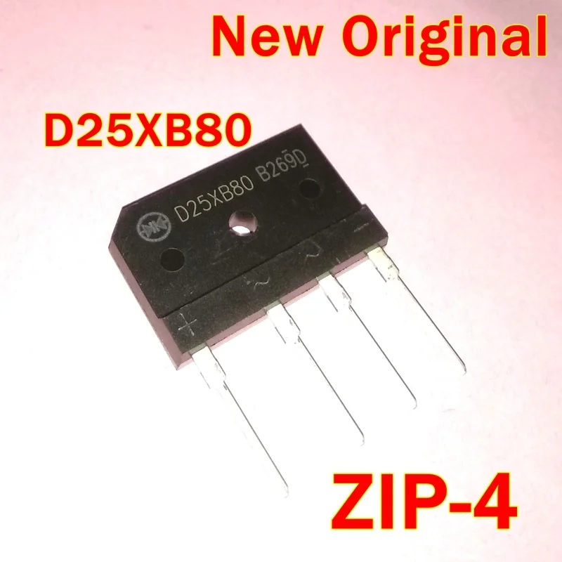 

1Pcs to 100Pcs D25Xb80 Zip-4 New Original General Purpose Rectifiers (800V 25A)