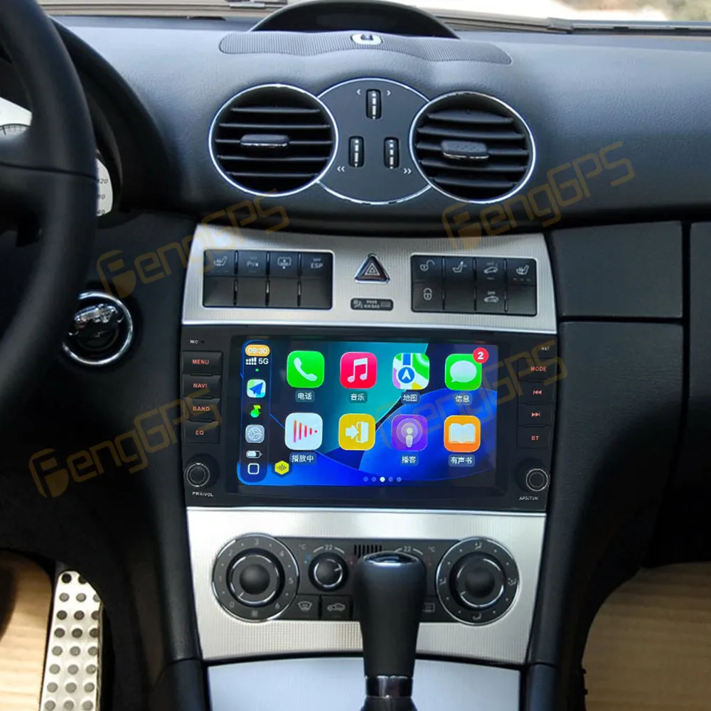 8 inch Car Radio For Mercedes-Ben zCLK 2006 2007 - 2012 Andriod Auto Wireless Apple Carplay Multimedia Player Touch Screen WIFI