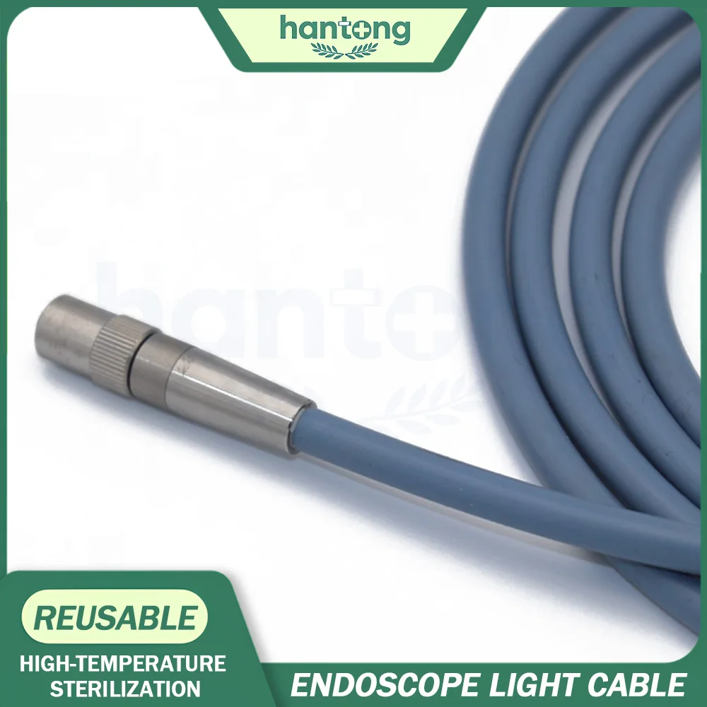 Medical Endoscope Light Source Optical Fibers Cables  2m 2.5m 3m Fit Storz Wolf Interface Autoclav