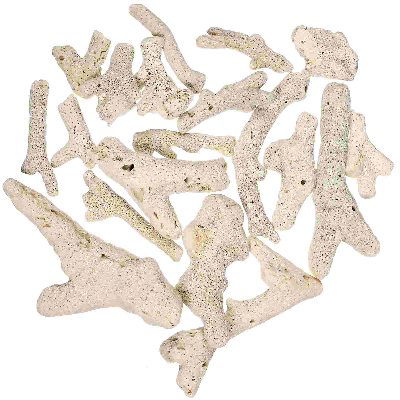 3 -10CM500g Coral Bone Natural Stones Filter Plant Underwater Decoration Fish Tank Aquarium Material for