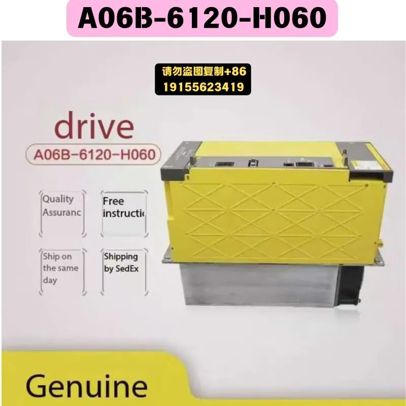 Used OEM disassembled parts A06B-6120-H060 Driver Functional test OK Quick delivery