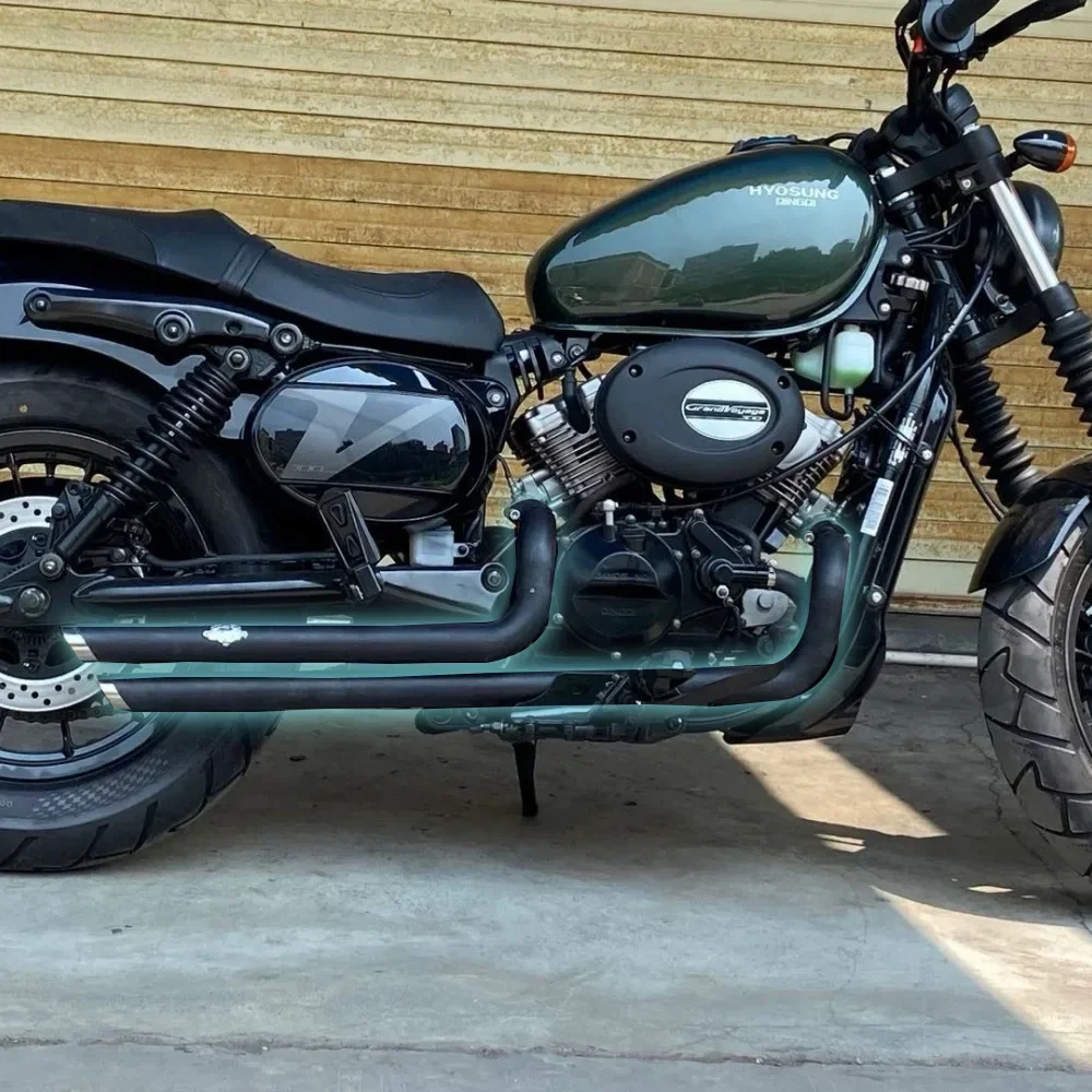 【Precise Fit】For HYOSUNG GV300s gvs300 gv300s motorcycle modified exhaust VH exhaust pipe horseshoe sound