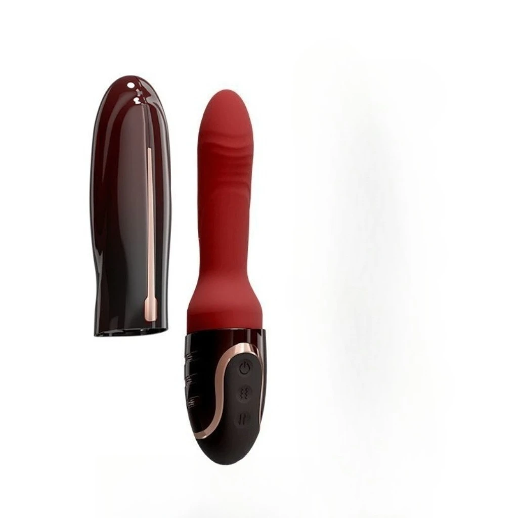 2026 New Upgrade Fully automatic intelligent insertion, heating, vibration rod, women's telescopic rotating bead, sex toy